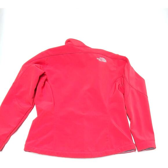 The North Face Jacket Hard Shell Fleece Lined pink zip front women's large - Picture 8 of 11